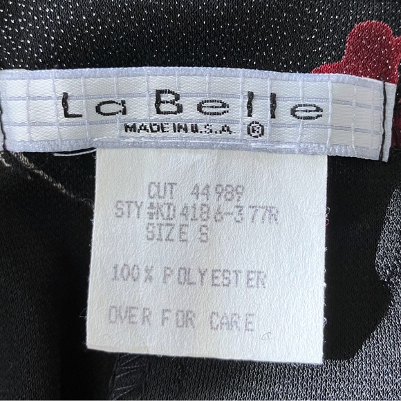 Black Red Rose Whimsigoth Mini Dress Going Out Sparkly XS Gothic Romantic Punk - Picture 9 of 11